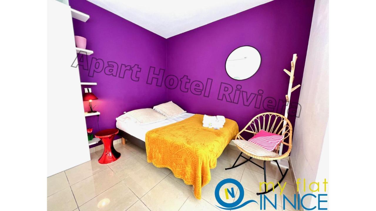 Aparthotel Riviera - Nice Cote D'Azur - Grimaldi Ac - Promenade Des Anglais Eksteriør billede