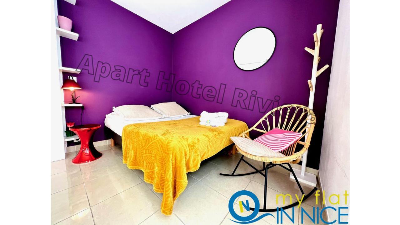 Aparthotel Riviera - Nice Cote D'Azur - Grimaldi Ac - Promenade Des Anglais Eksteriør billede