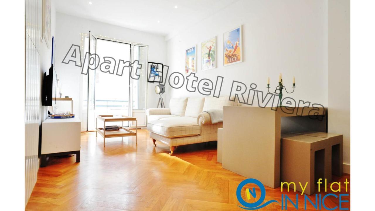 Aparthotel Riviera - Nice Cote D'Azur - Grimaldi Ac - Promenade Des Anglais Eksteriør billede