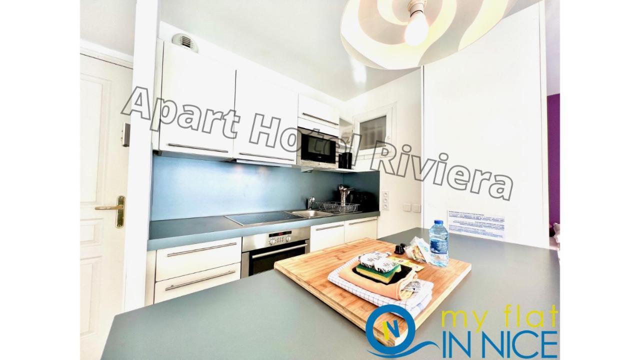 Aparthotel Riviera - Nice Cote D'Azur - Grimaldi Ac - Promenade Des Anglais Eksteriør billede